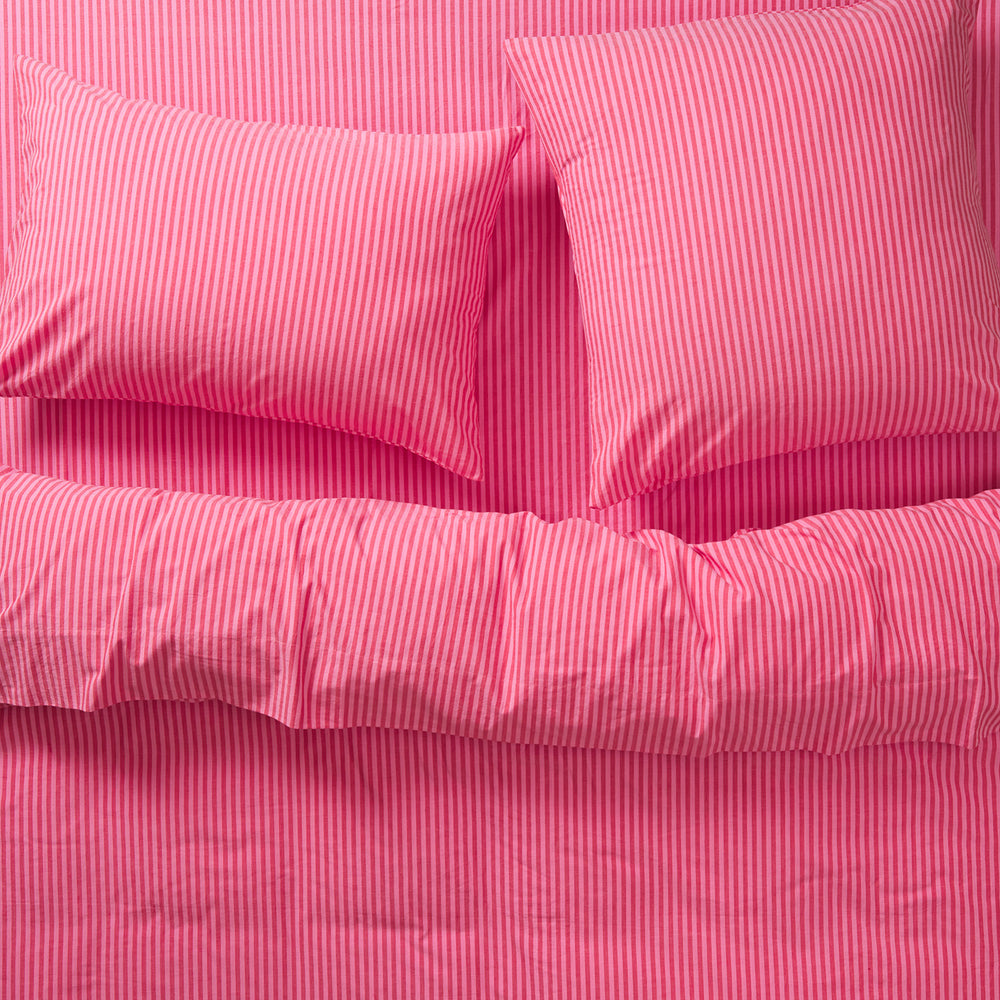 Cordell Cotton Sheets - Scarlet Flat Sheet / Single