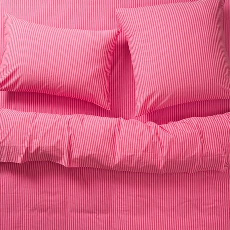 Cordell Cotton Sheets - Scarlet Flat Sheet / Single