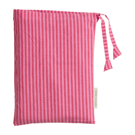 Cordell Cotton Sheets - Scarlet Flat Sheet / Single