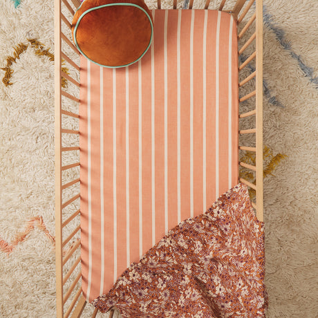 Abrielle Cotton Sheets - Crème Caramel Flat Sheet / Single
