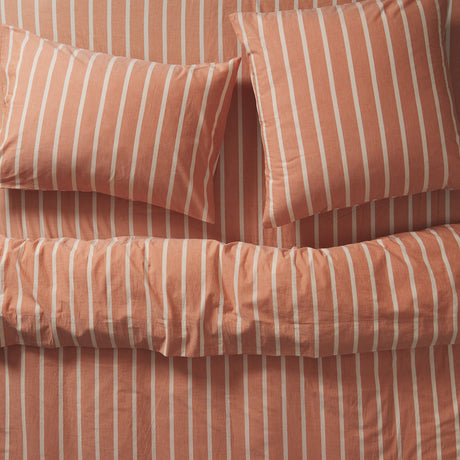 Abrielle Cotton Sheets - Crème Caramel Flat Sheet / Single