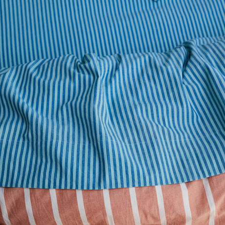 Cordell Cotton Sheets - Capri Flat Sheet / Single