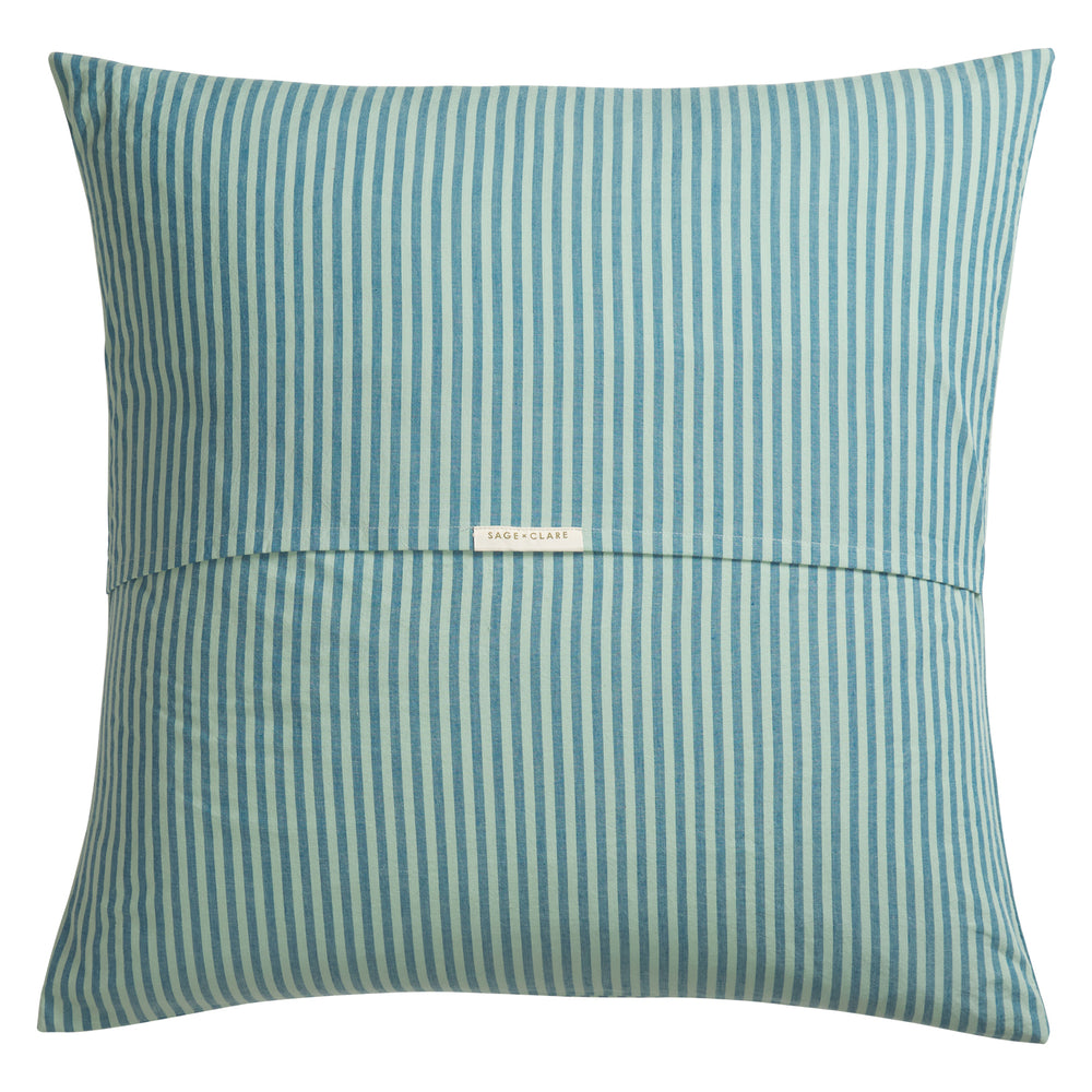 Cordell Cotton Euro Pillowcase Set - Capri