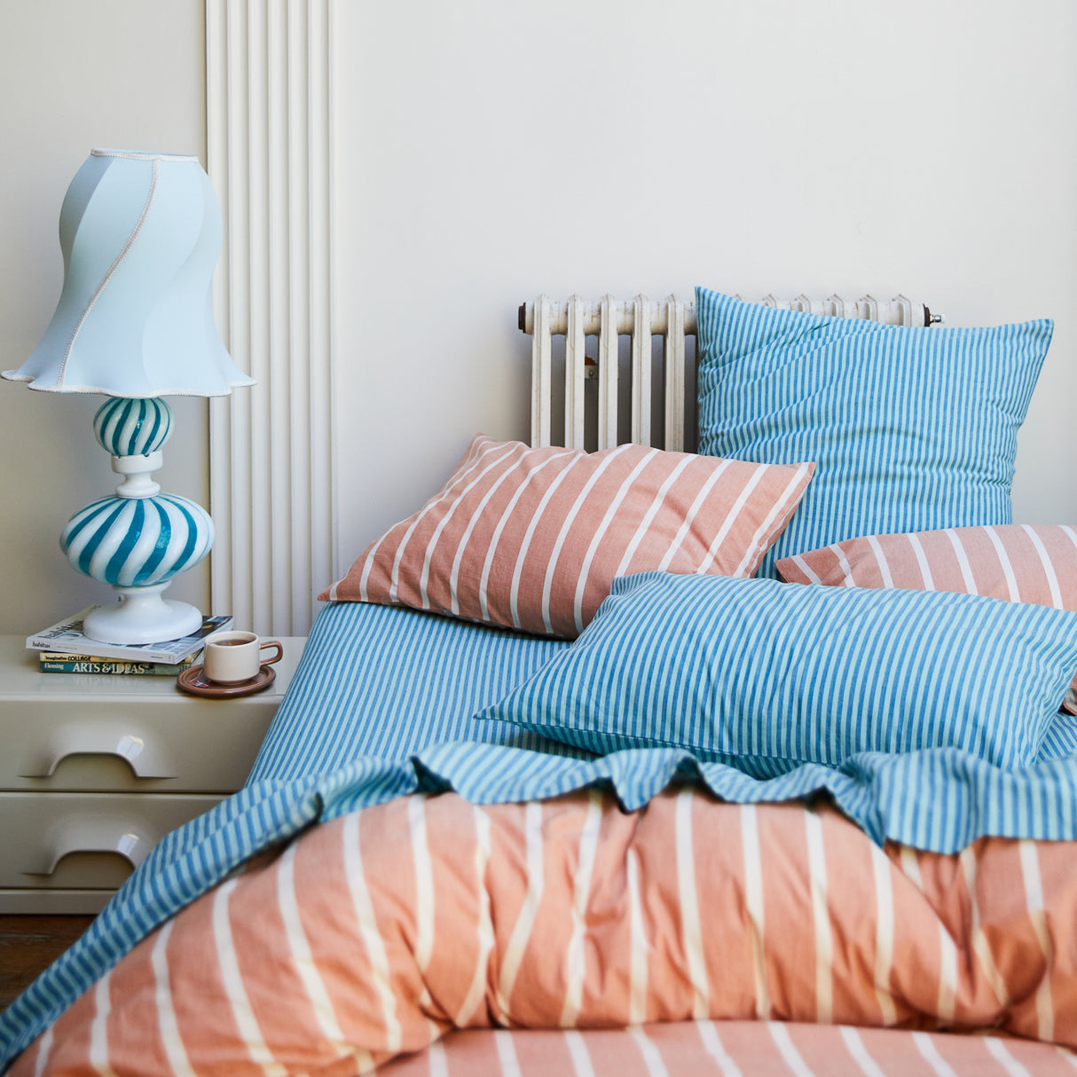 Cordell Cotton Euro Pillowcase Set - Capri
