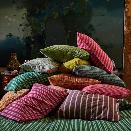 Abrielle Cotton Pillowcase Set - Mahogany Standard