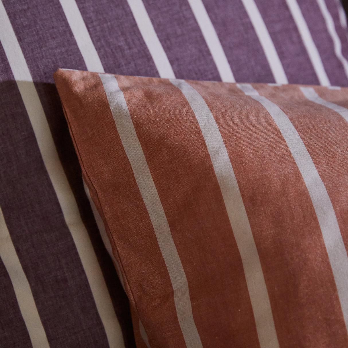 Abrielle Cotton Pillowcase Set - Creme Caramel