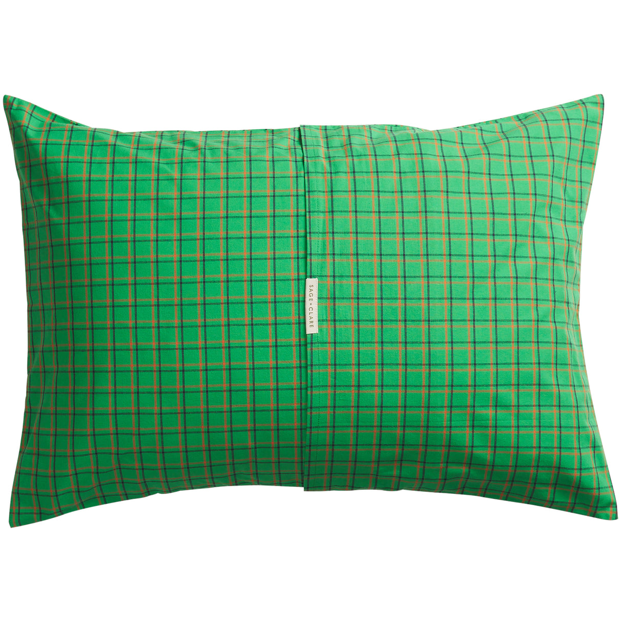 Cosmin Cotton Pillowcase Set - Spring Green Standard