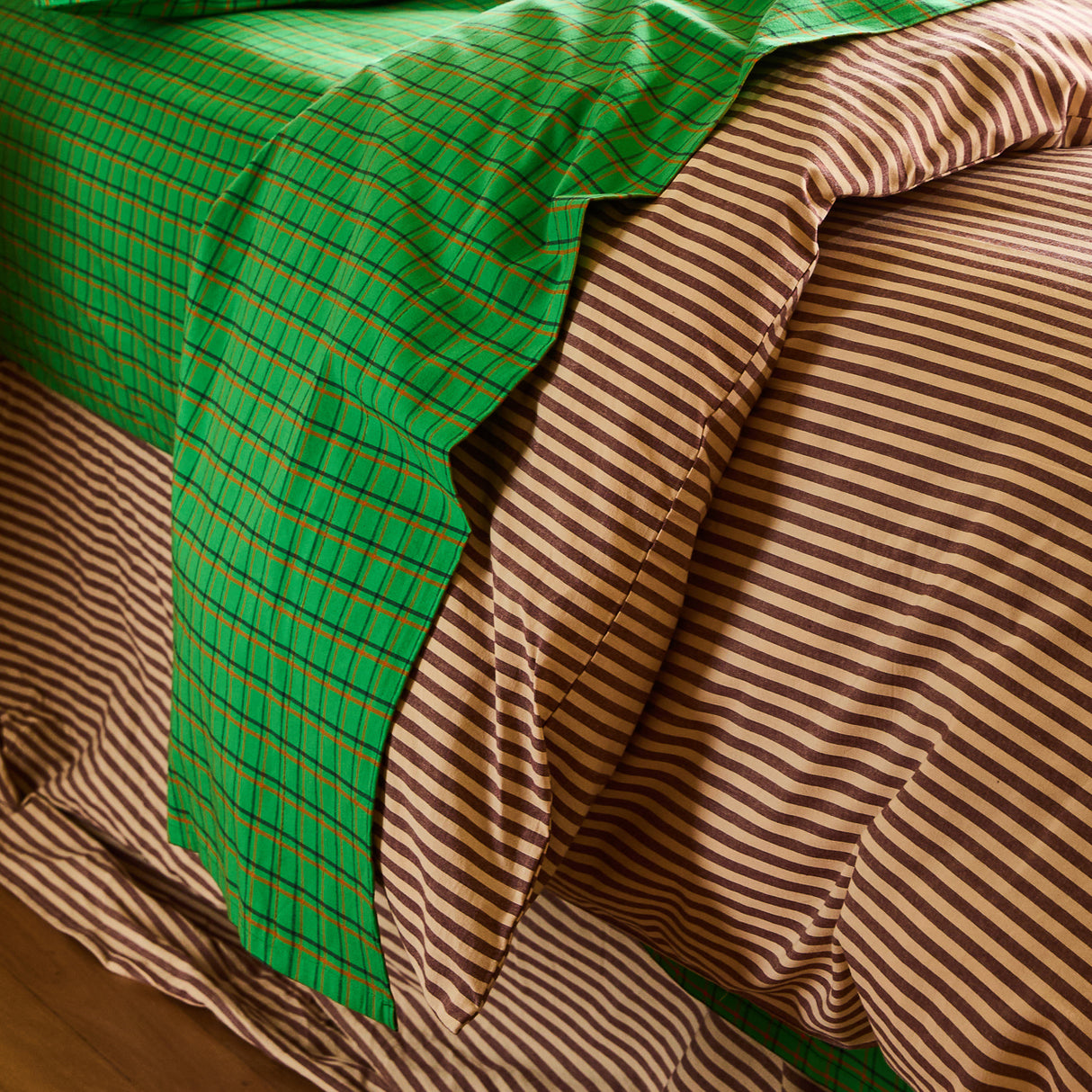Cordell Cotton Quilt Cover - Rosewood Single
