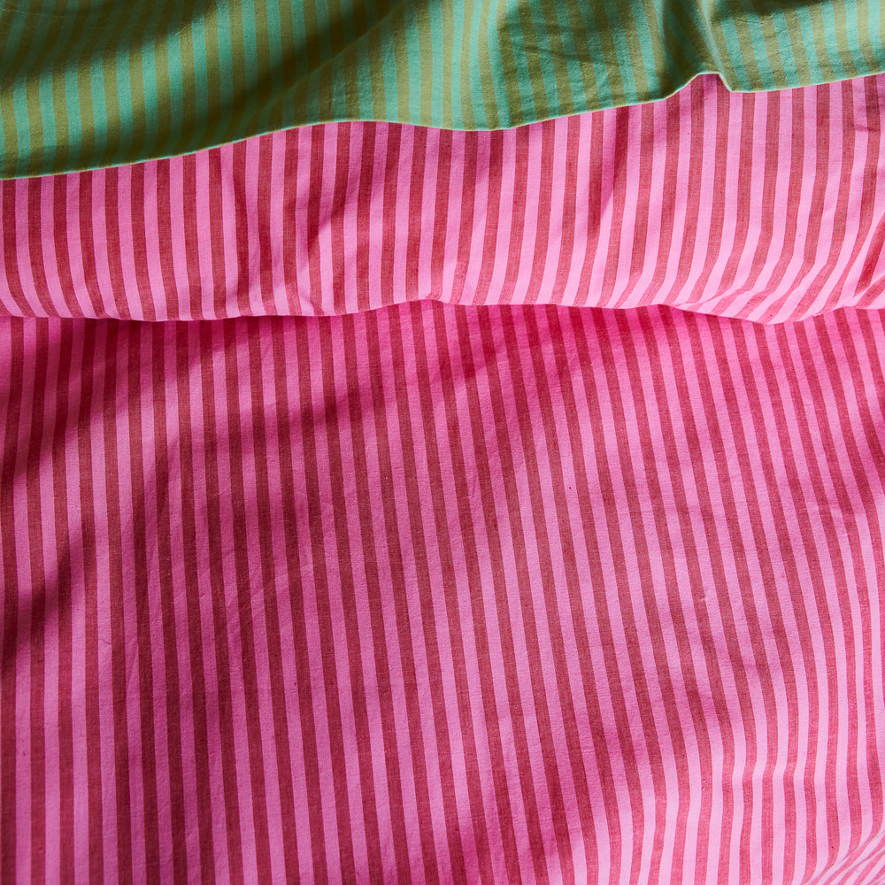 Cordell Cotton Quilt Cover - Scarlet Single