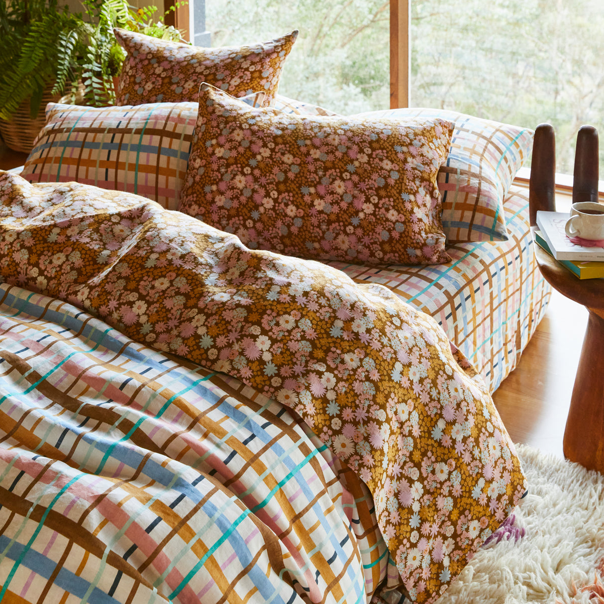 Hayfolk Linen Sheets Flat Sheet / Single