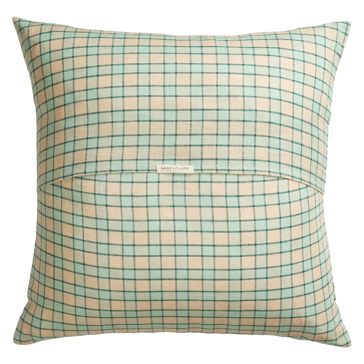 Marquis Linen Euro Pillowcase Set - Jade