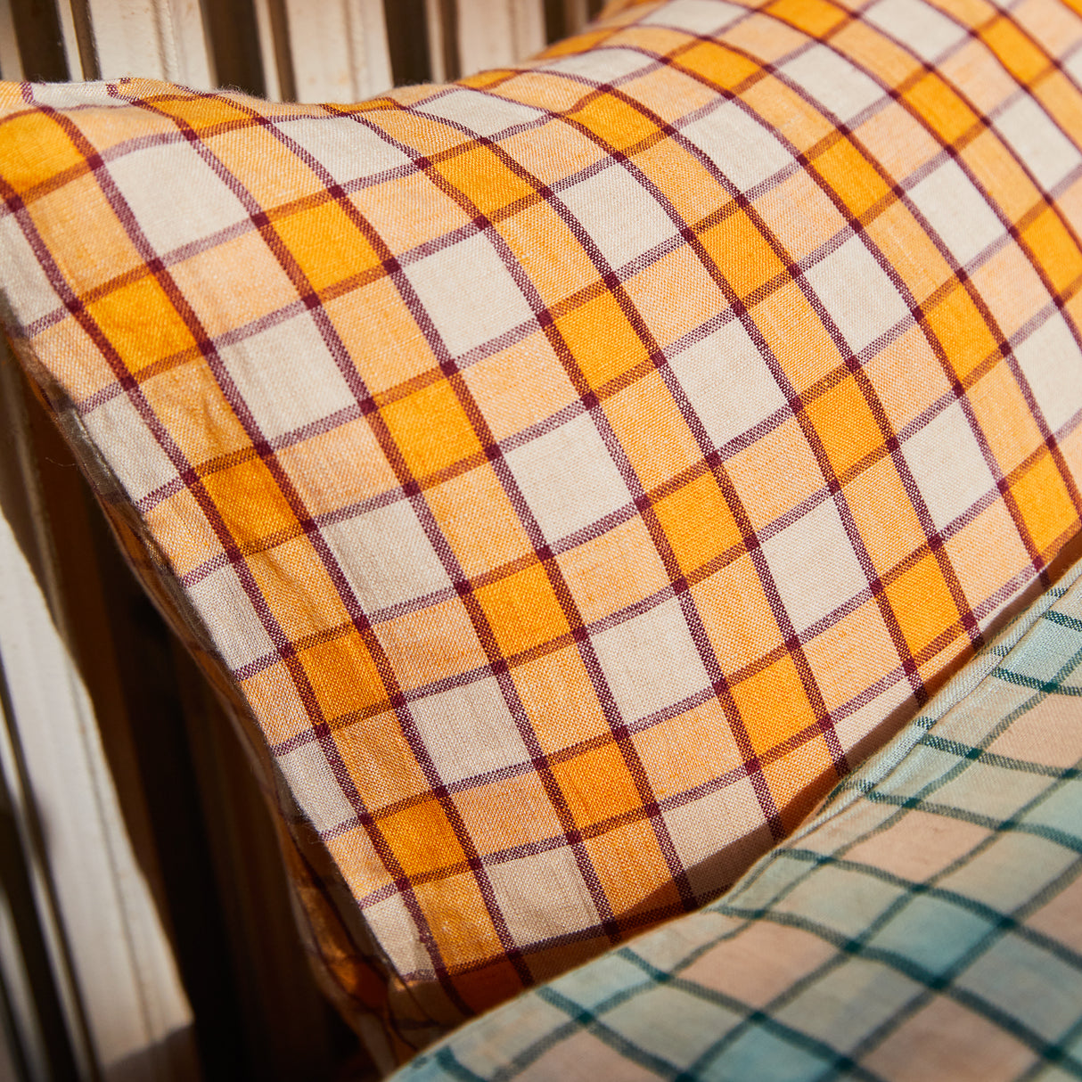 Marquis Linen Euro Pillowcase Set - Kent