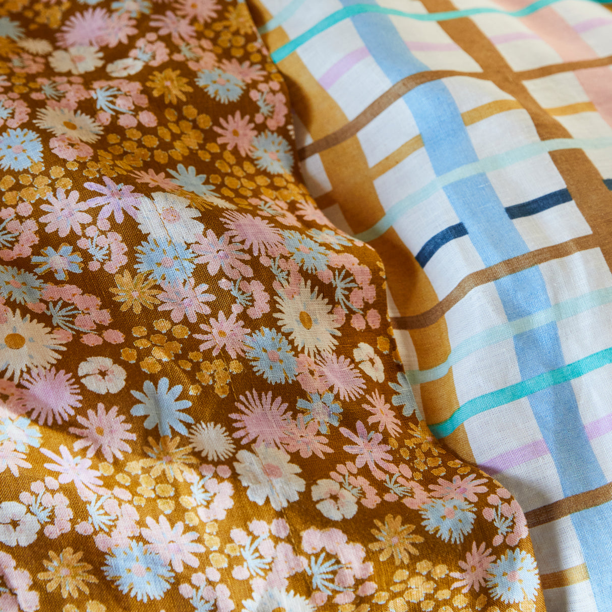 Hayfolk Linen Euro Pillowcase Set