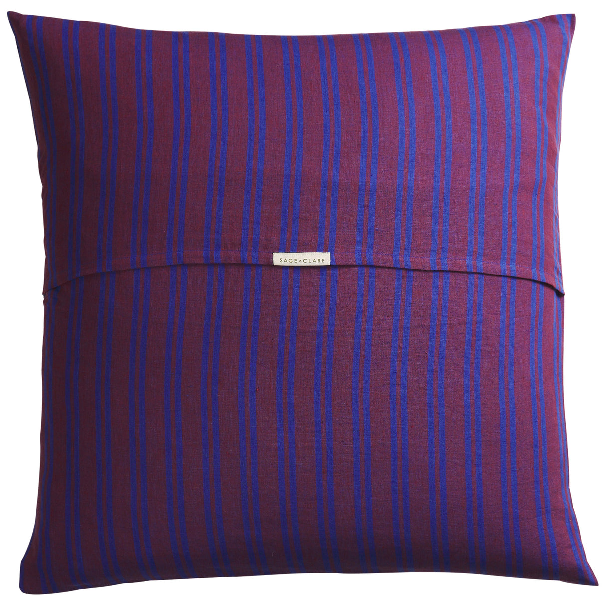 Nadine Linen Euro Pillowcase Set - Burnt Sienna