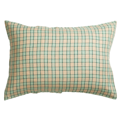 Marquis Linen Pillowcase Set - Jade Standard