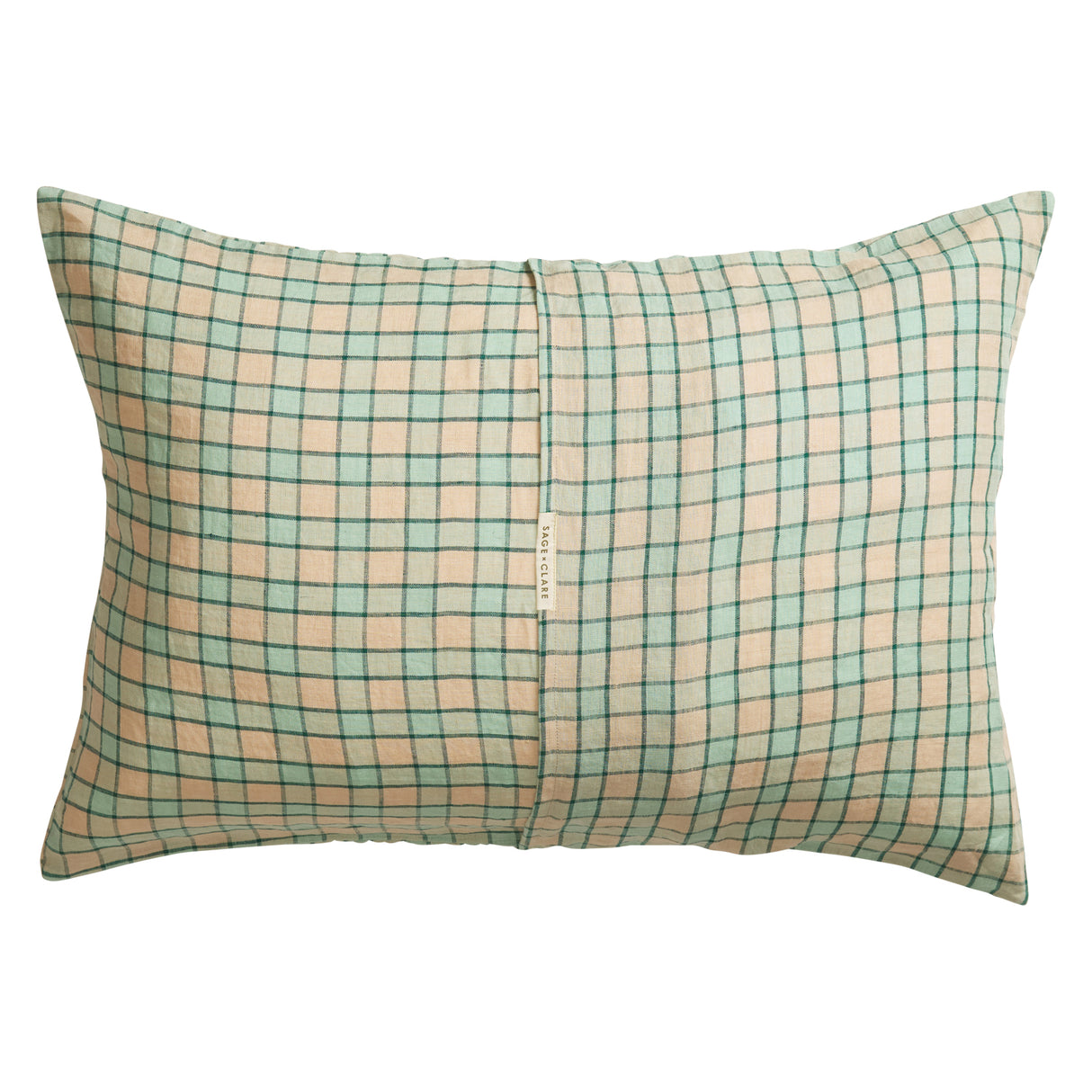 Marquis Linen Pillowcase Set - Jade Standard