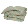 Marquis Linen Quilt Cover - Jade Single