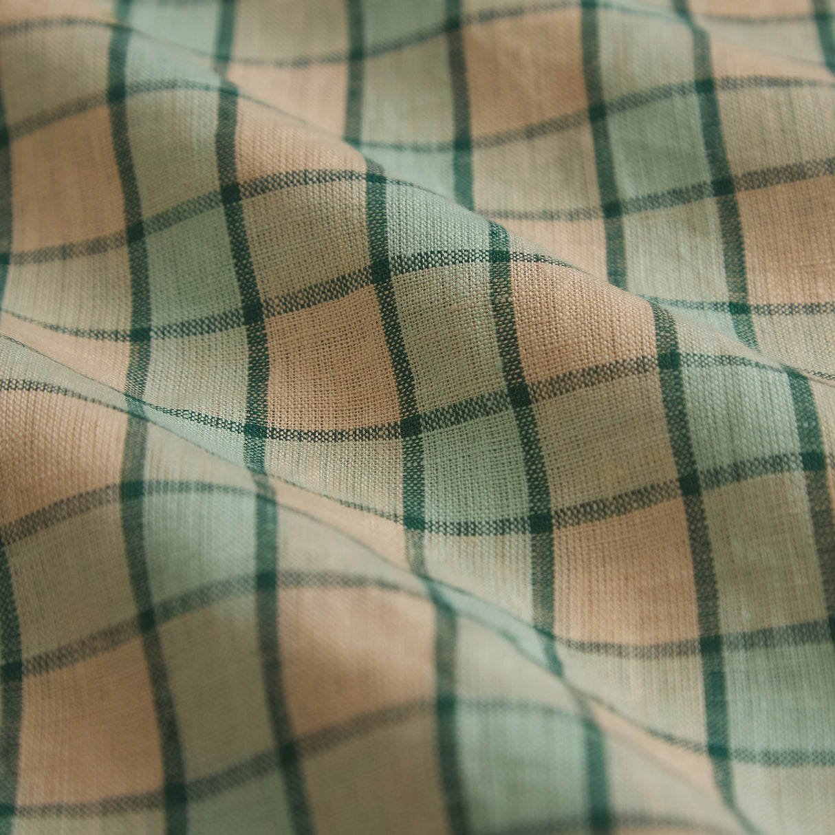 Marquis Linen Quilt Cover - Jade Single