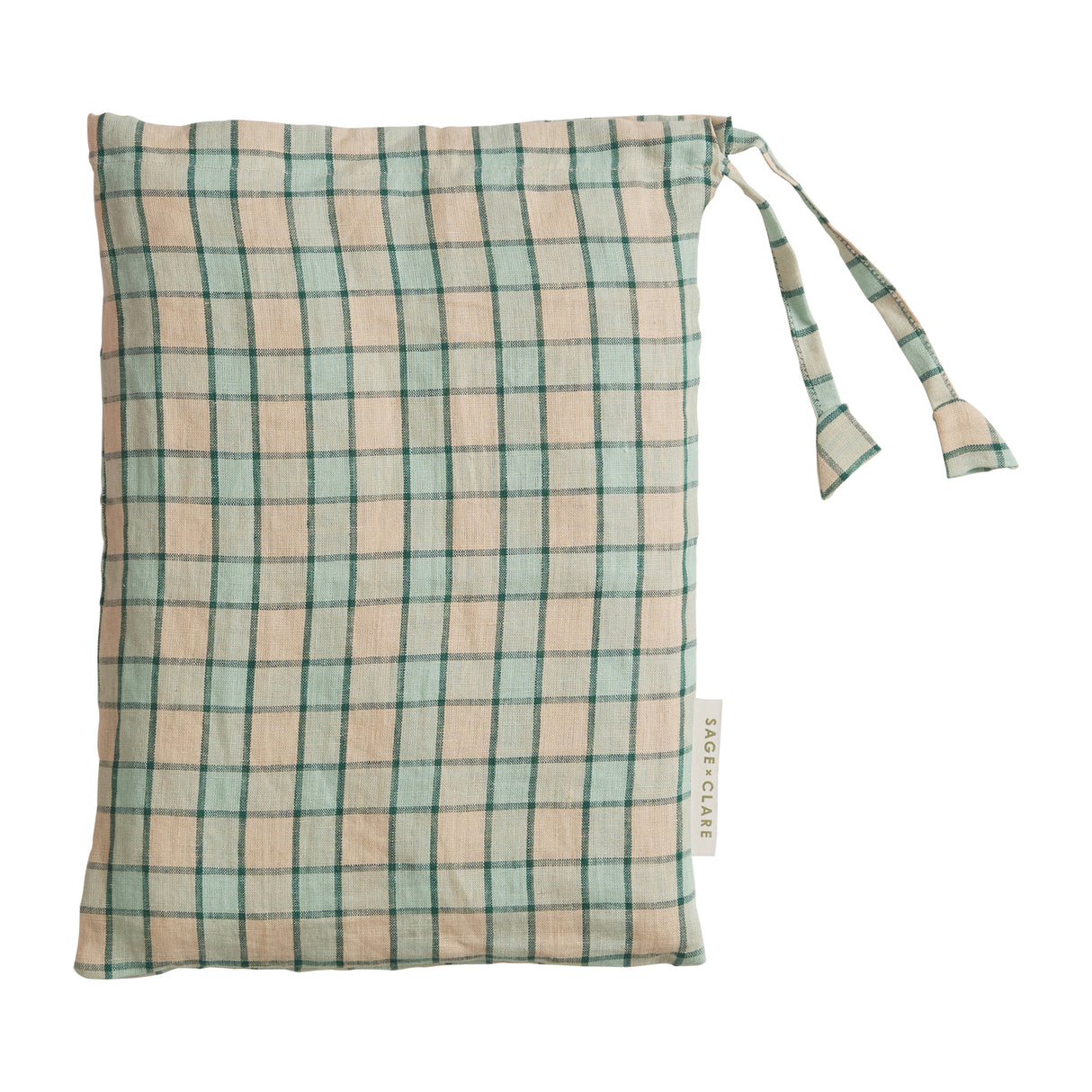 Marquis Linen Quilt Cover - Jade Single
