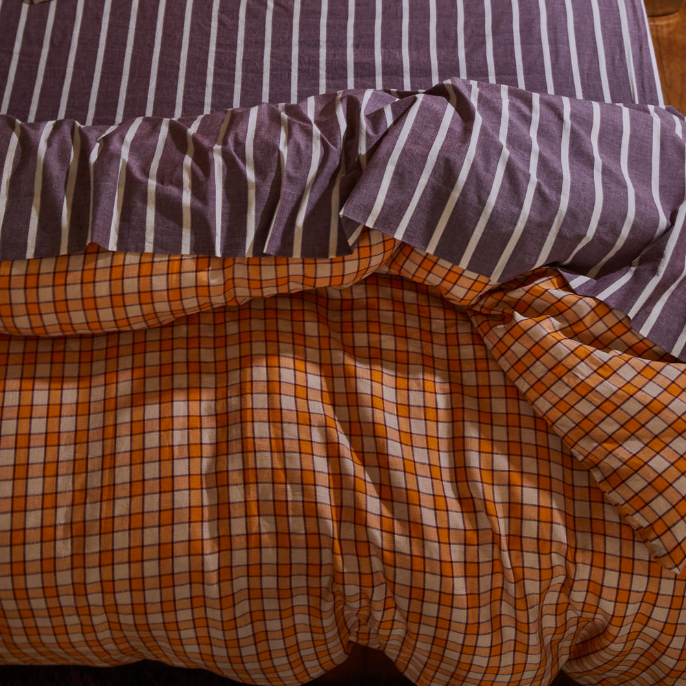 Marquis Linen Quilt Cover - Kent Single