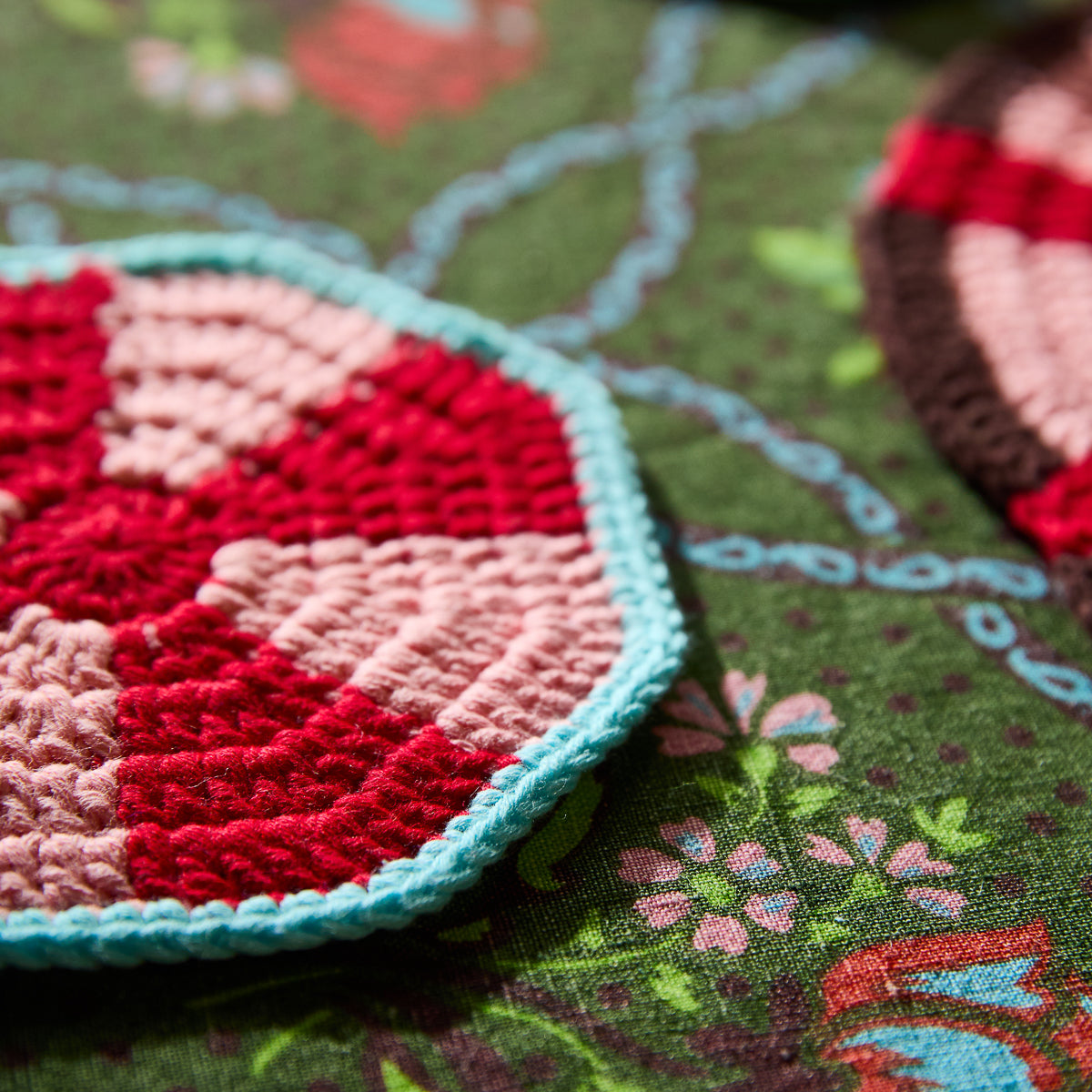 Rio Crochet Coaster