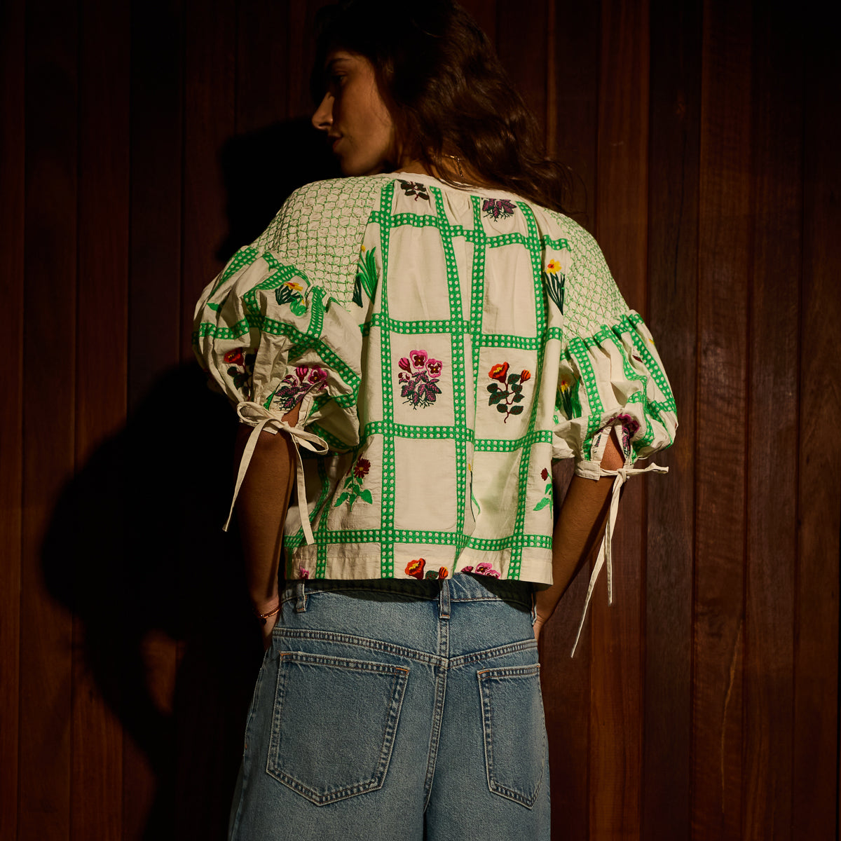 Florina Blouse - Porcelain XS