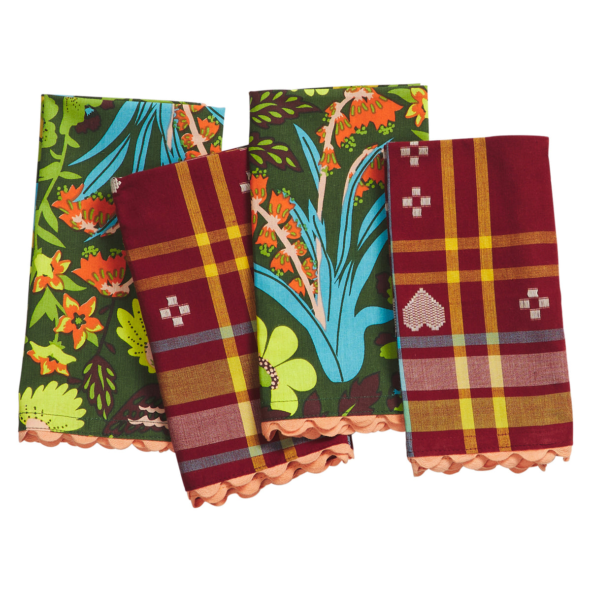 Josephine Cotton Napkin Set - Sienna