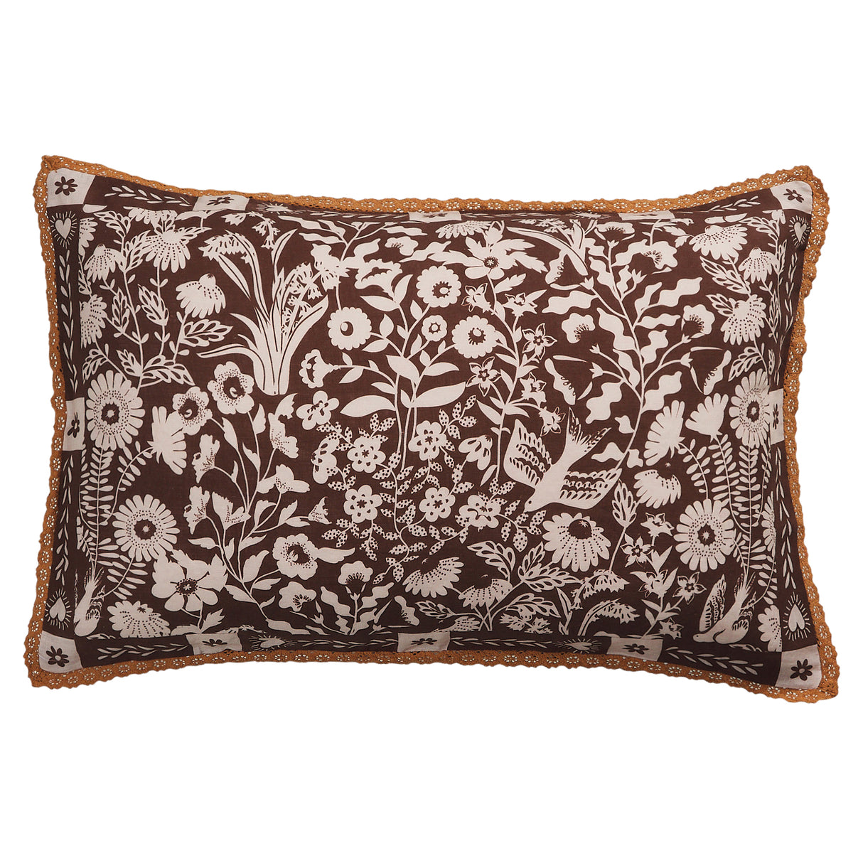 Indiana Linen Pillowcase Set - Umber Standard