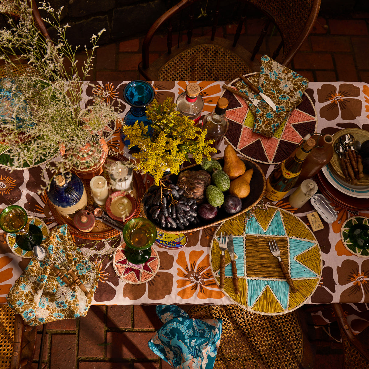Harriet Placemat - Ochre