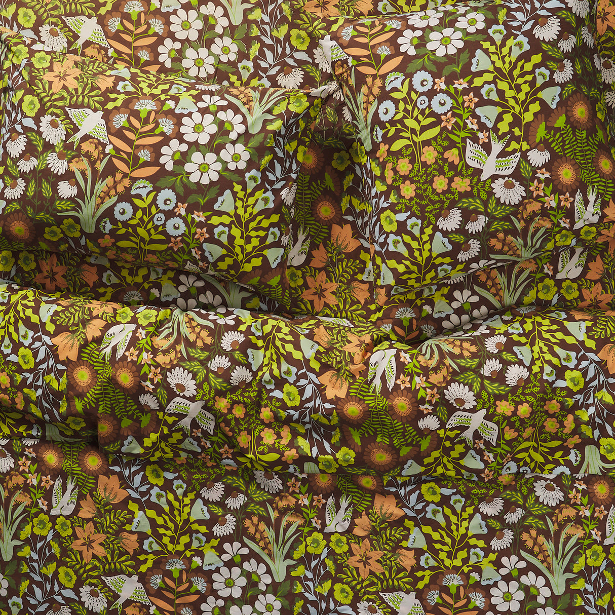 Sloane Cotton Quilt Cover - Umber Single