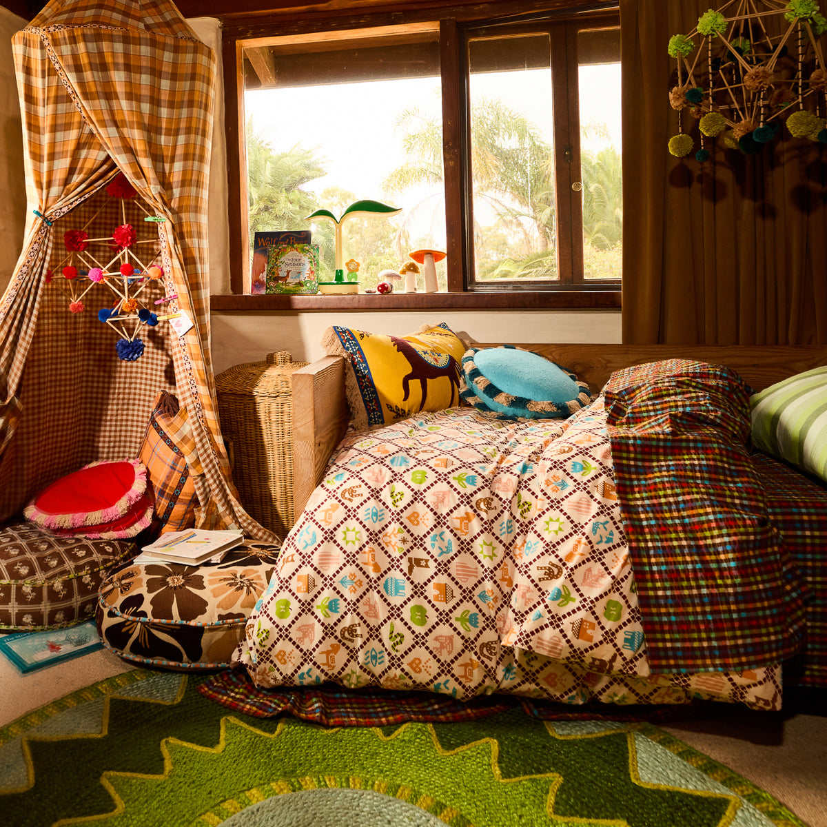 Elsie Cotton Quilt Cover Single