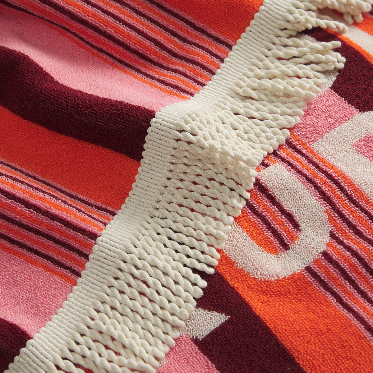 June Nudie Hooded Towel - Dahlia