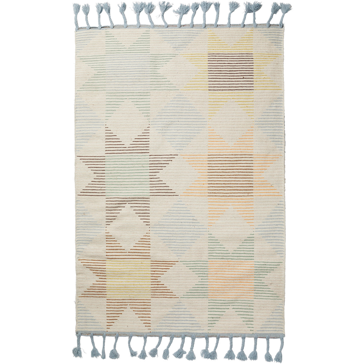 Daisy Tufted Rug - Calcite Blue