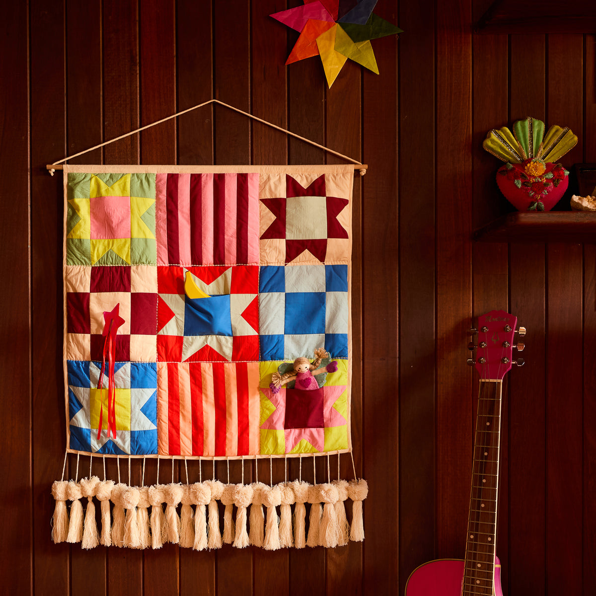 Wes Quilted Wall Hanging
