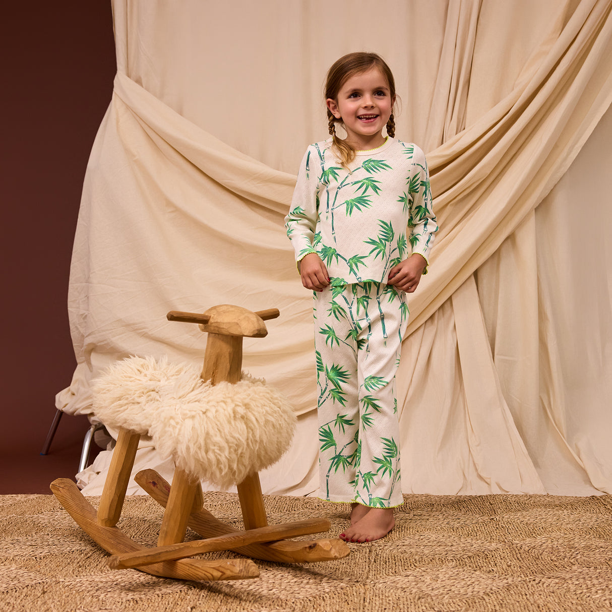 Aneta Kids Pointelle Pyjama Set 3