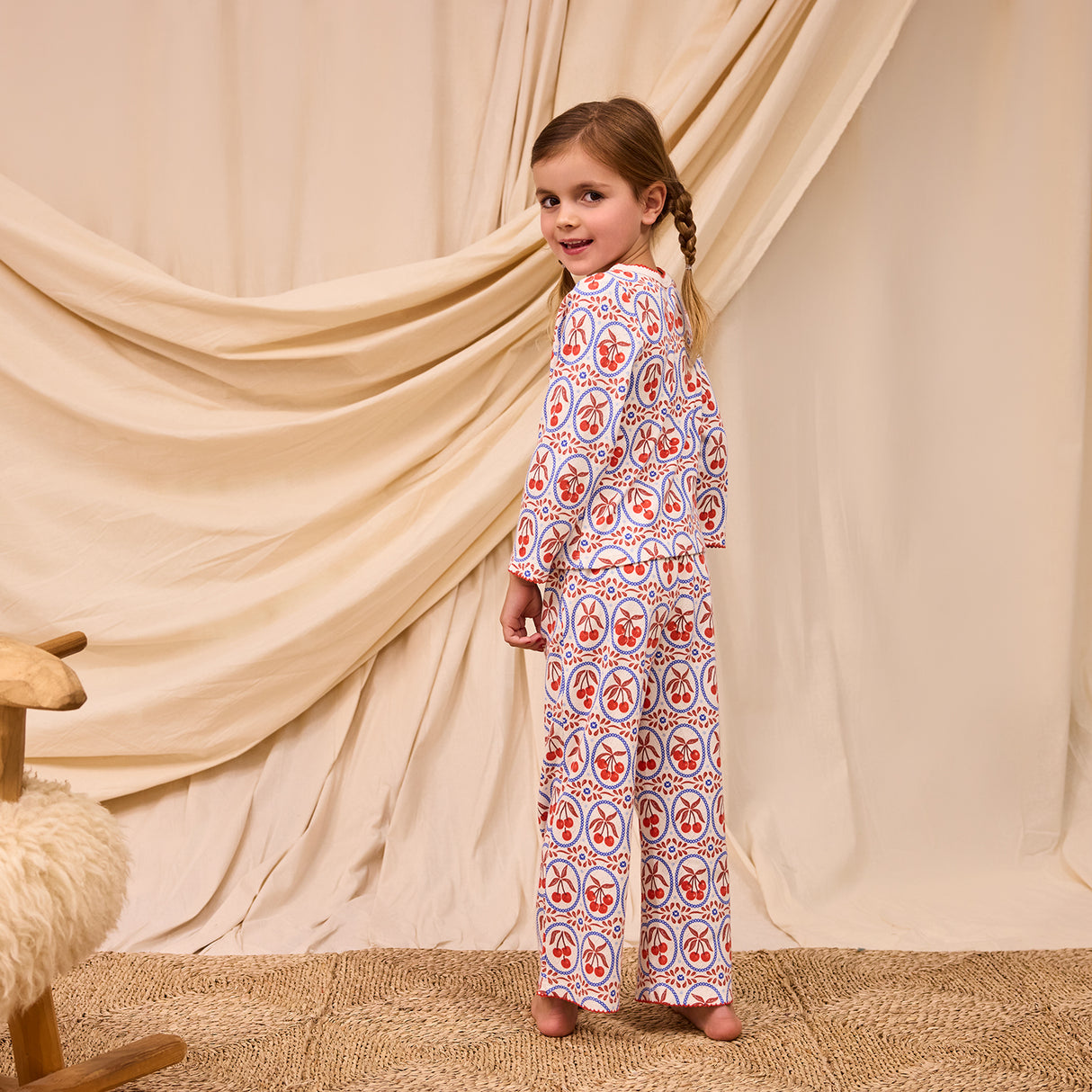 Emese Kids Pointelle Pyjama Set 3