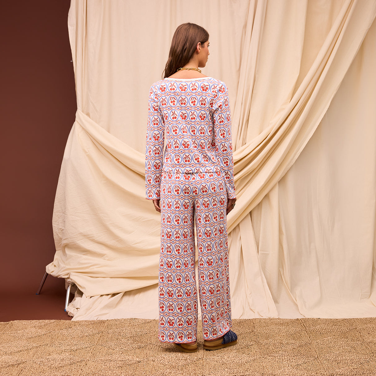 Emese Pointelle Pyjama Set 6