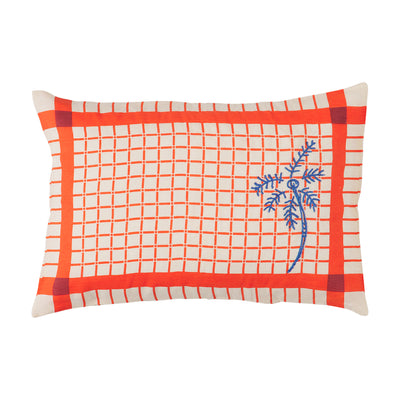 Del Mar Linen Pillowcase Set - Paprika Standard