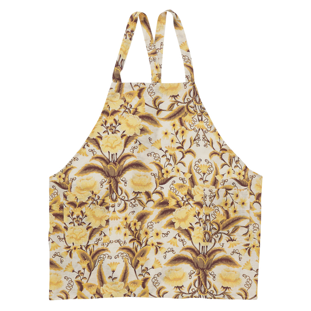 Clementine Linen Apron