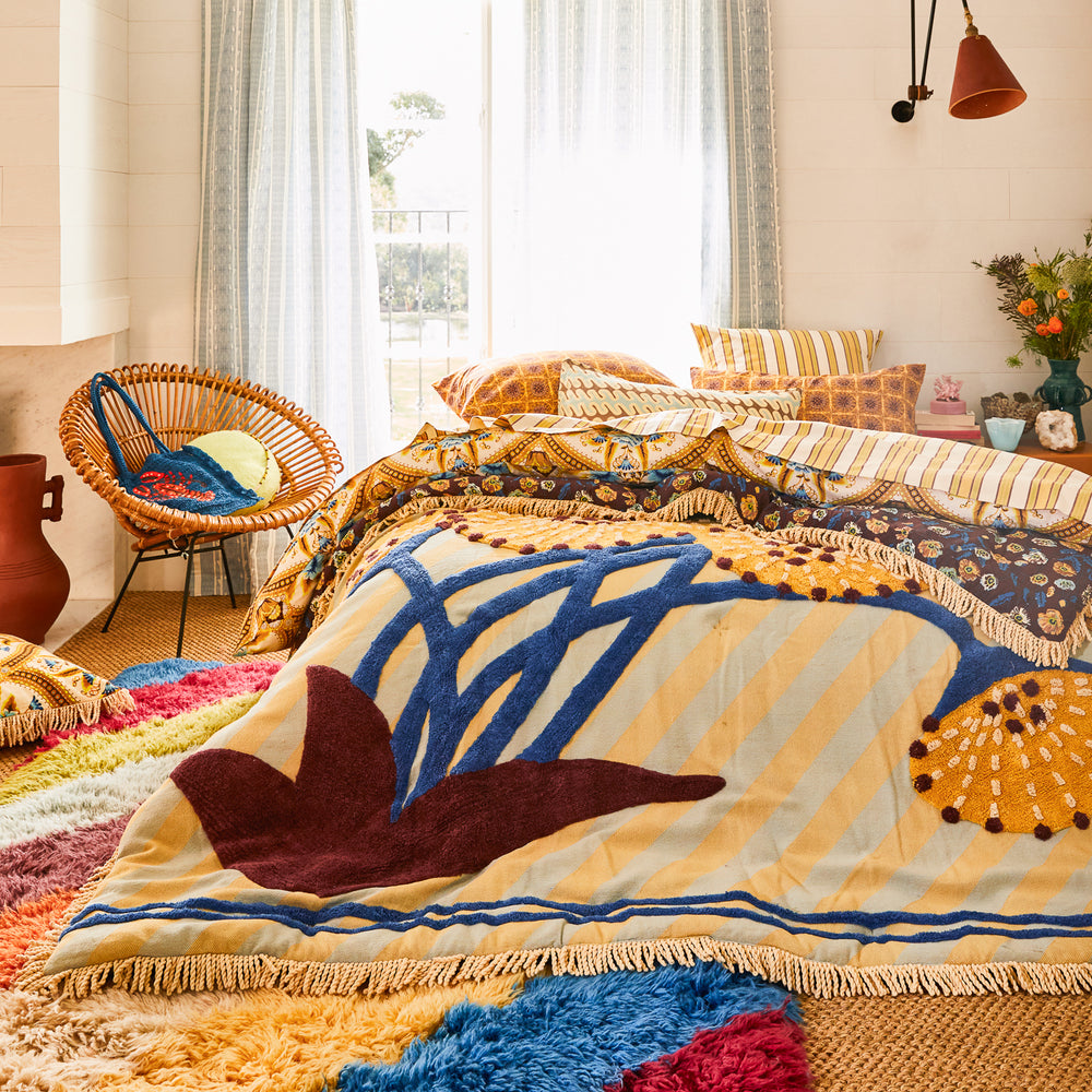 Delphine Tufted Bedcover