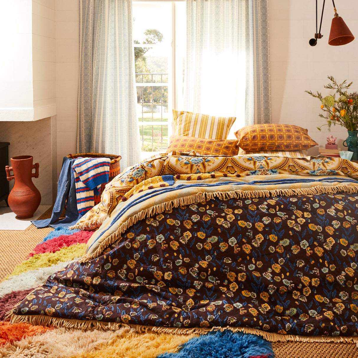 Delphine Tufted Bedcover