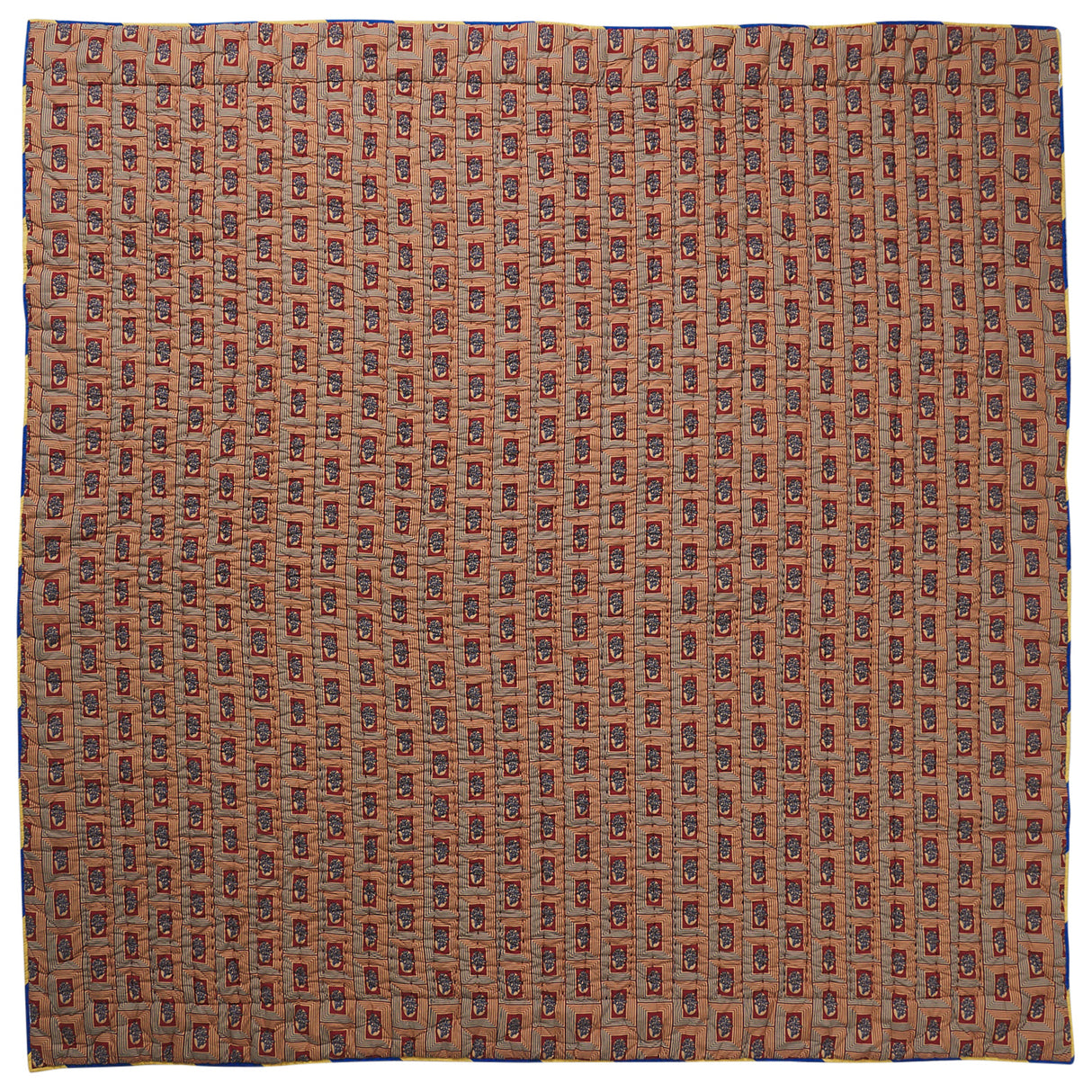 Clarice Patchwork Bedcover - Azure