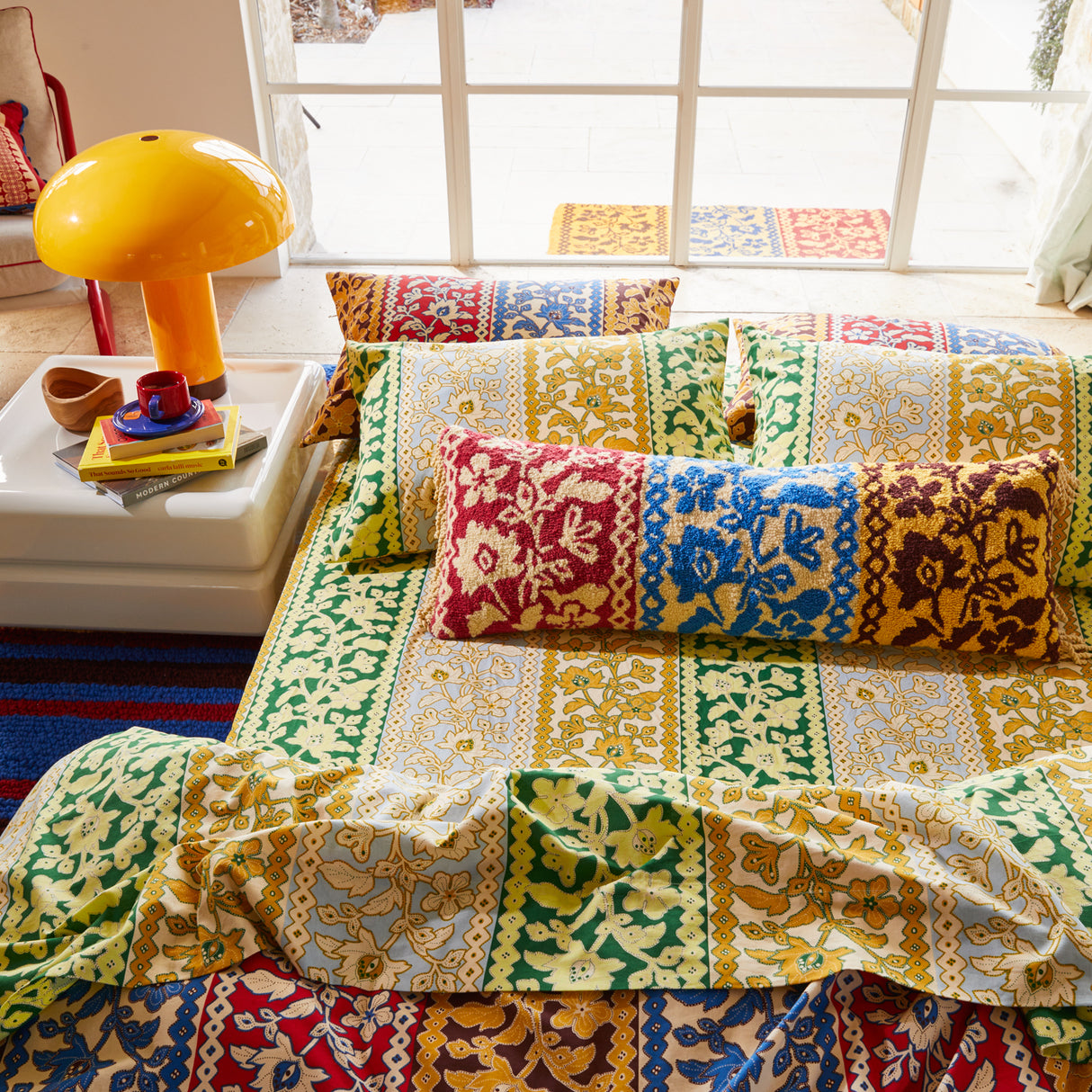 Thea Punch Needle Cushion Feather Insert