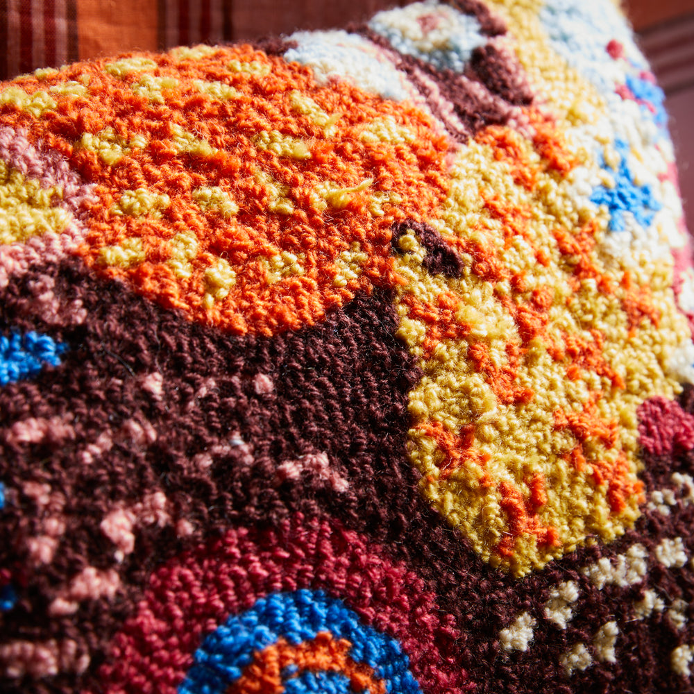 Coralie Punch Needle Cushion Feather Insert