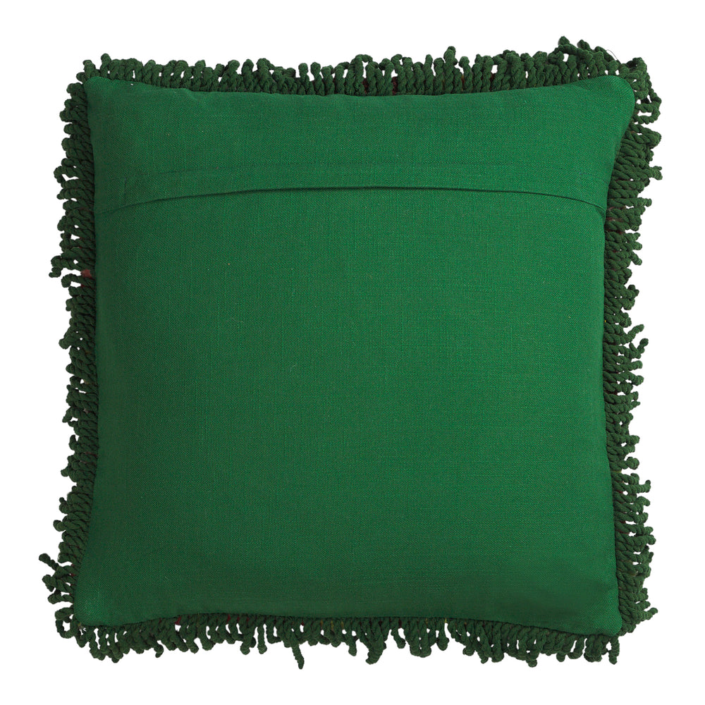 Cora Tufted Cushion - Kelp Feather Insert