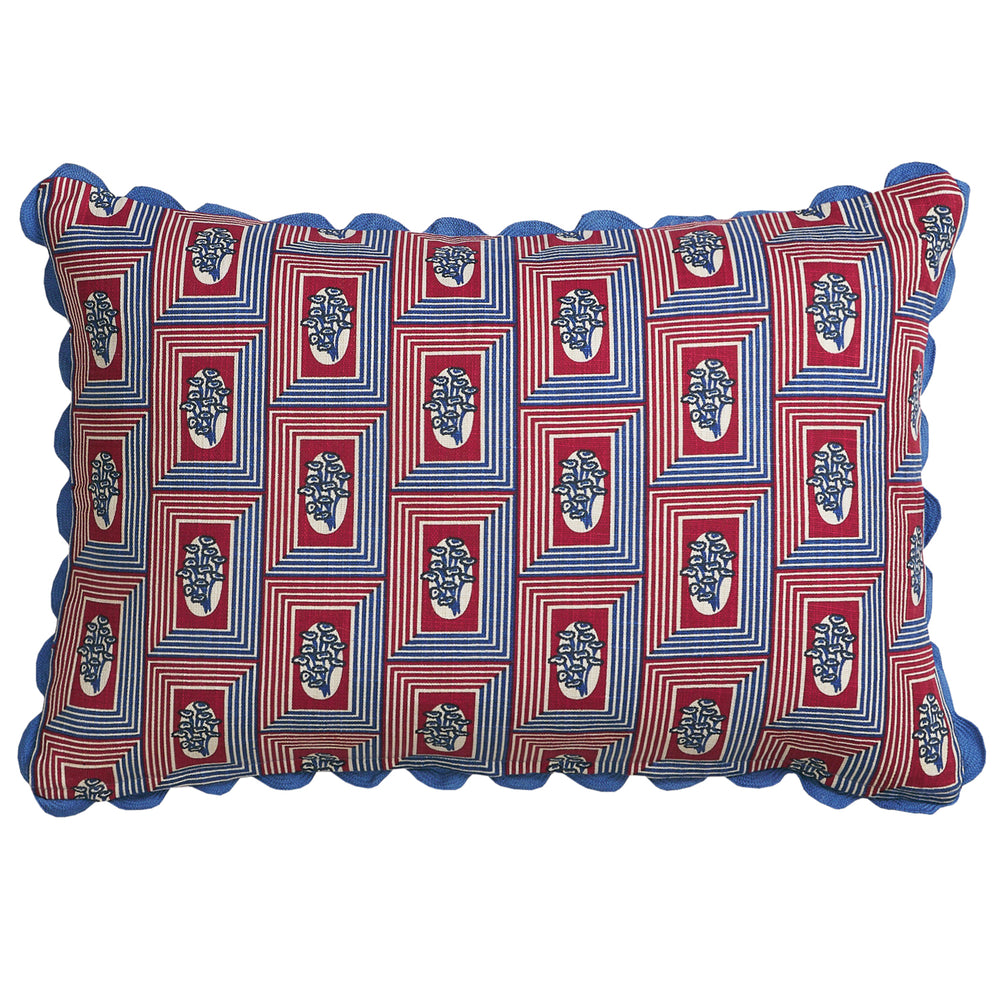 Antonella Cushion - Azure Feather Insert