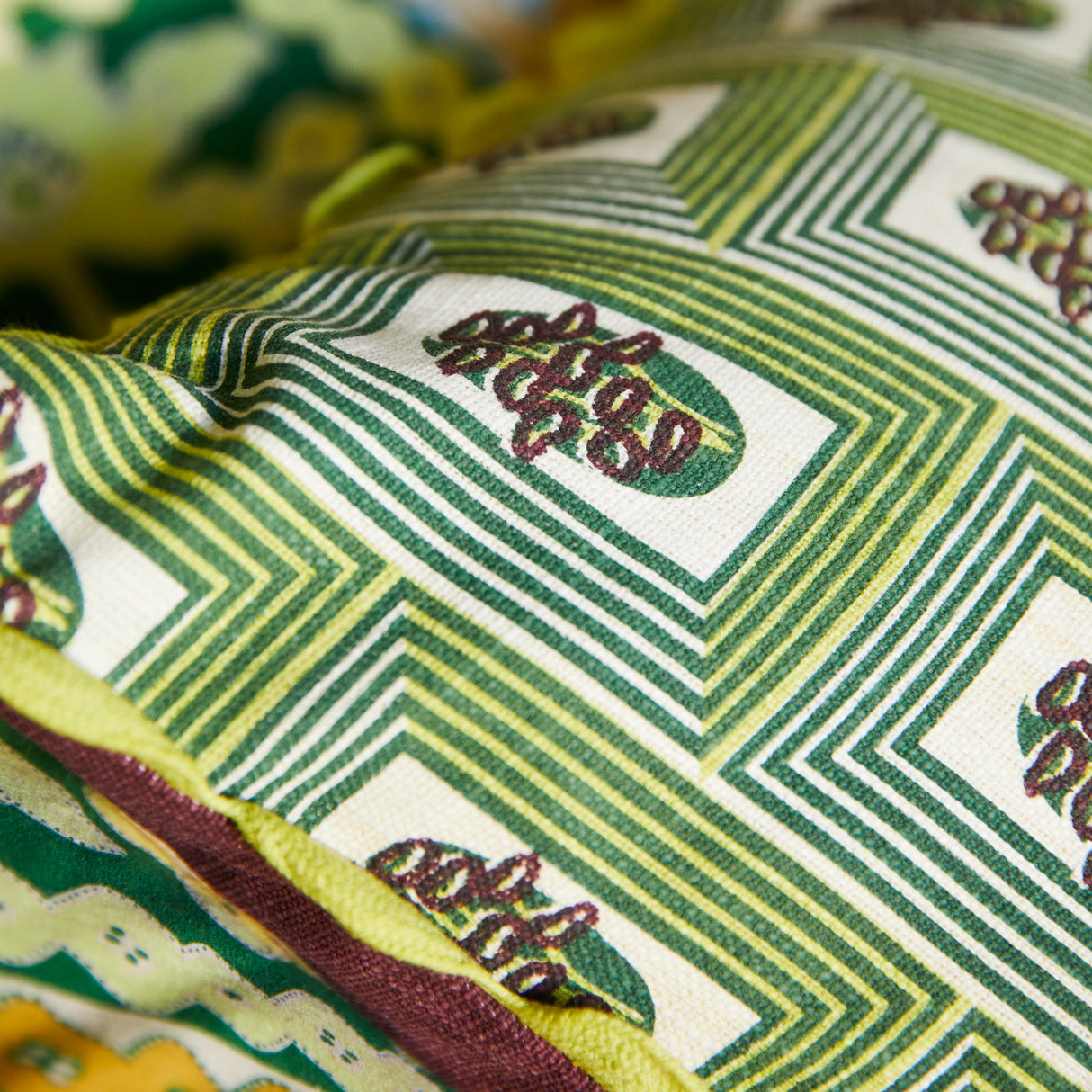 Antonella Cushion - Anise Feather Insert