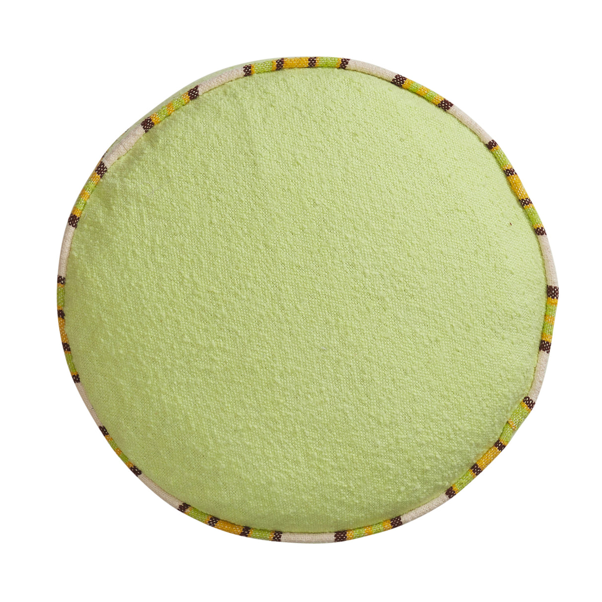 Delana Round Cushion - Zest Feather Insert