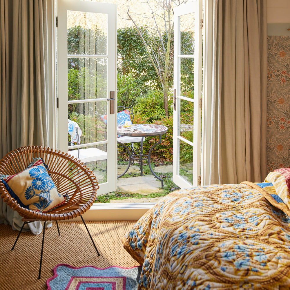 Emilia Embroidered Cushion Feather Insert