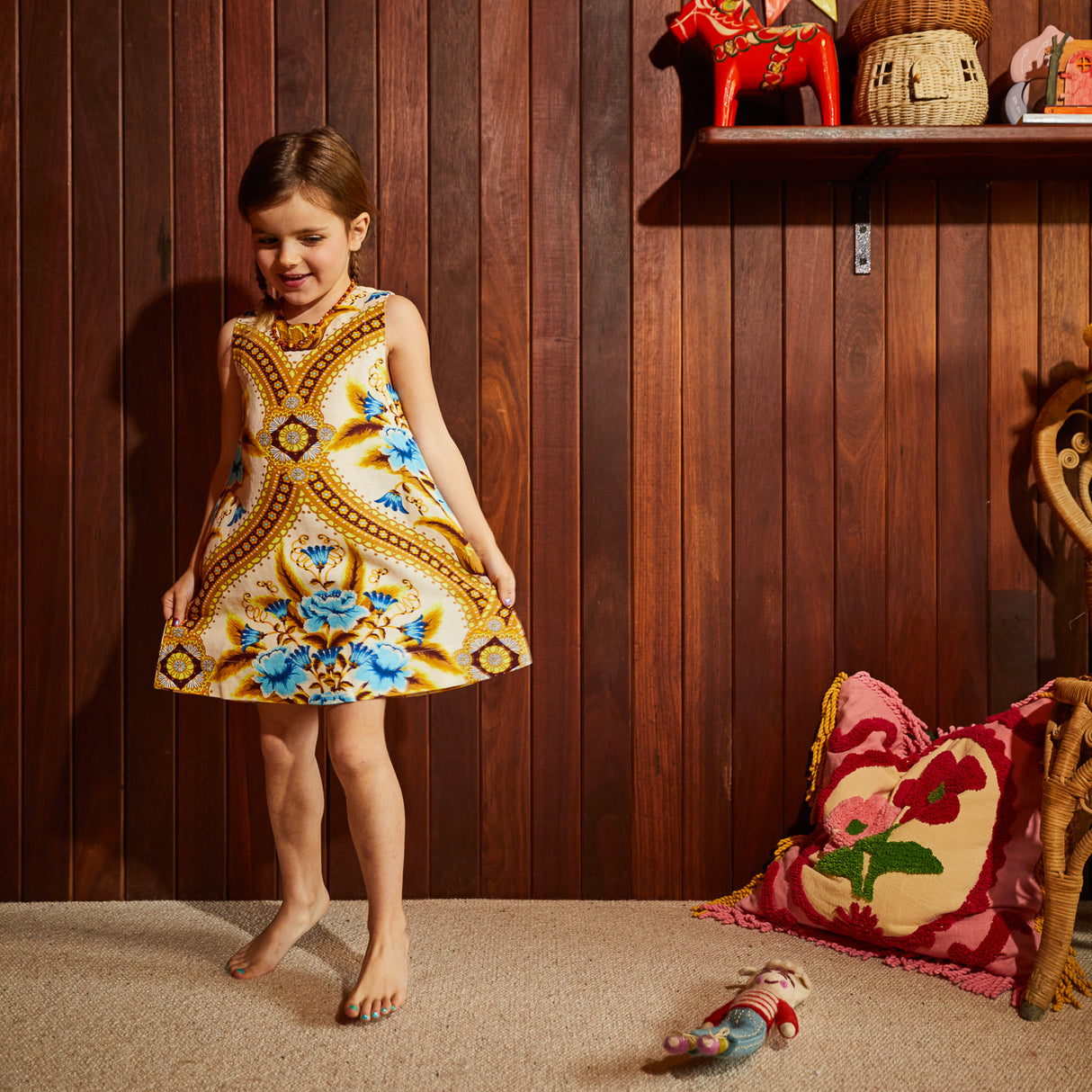 Margaret Kids Shift Dress 3